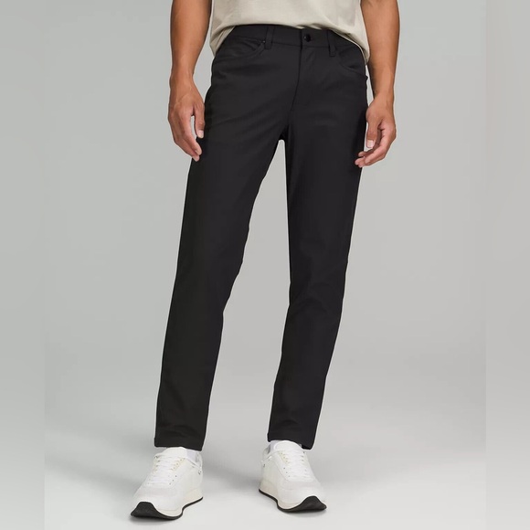 Lululemon Black ABC Classic Fit Trouser Warpstreme‎ Men's 33LM5ALWS
